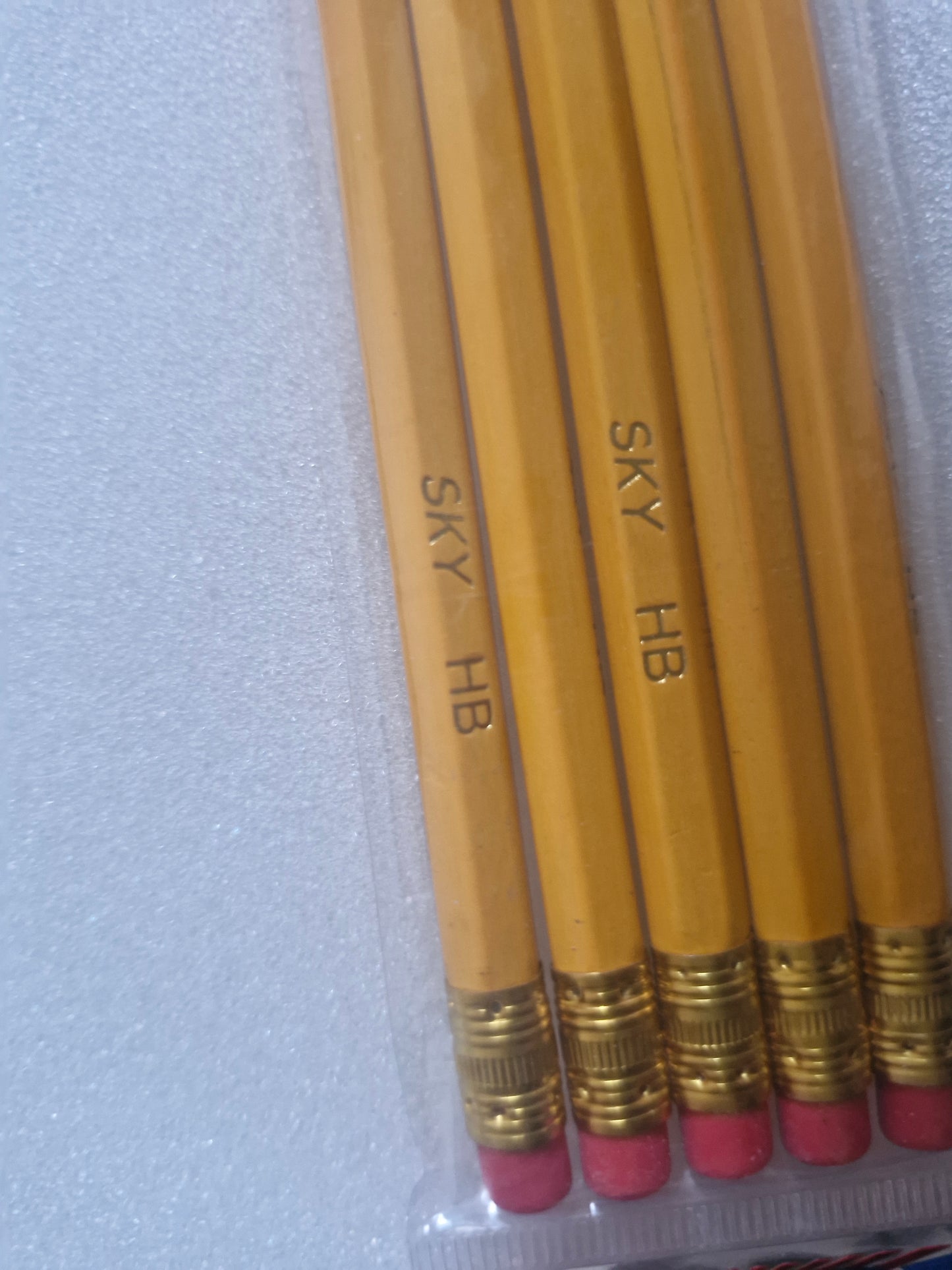 Crayon Sky Art avec gomme Hb 5 pièces