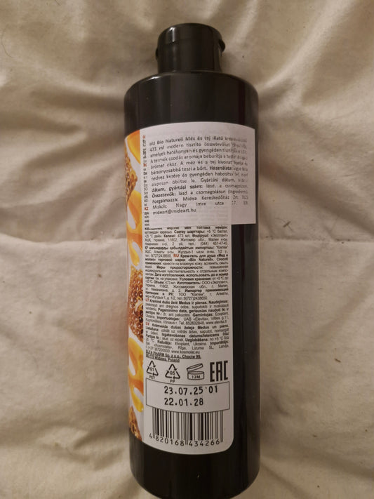 Lait crémeux au miel Bio Naturel 473 ml
