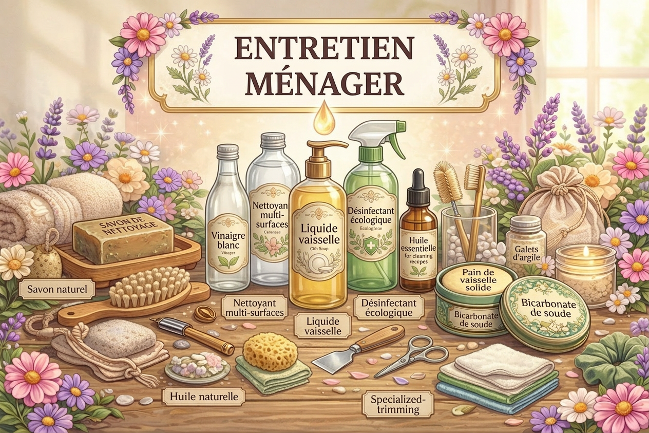 Produits Nettoyants Ménagers divers