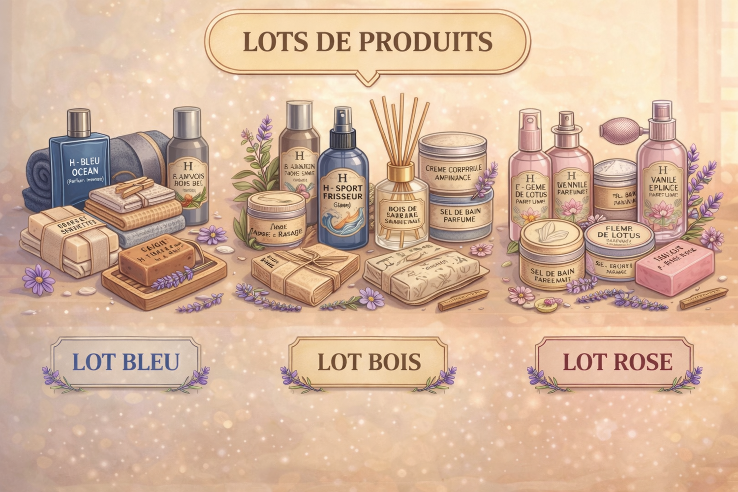 Produits en lots
