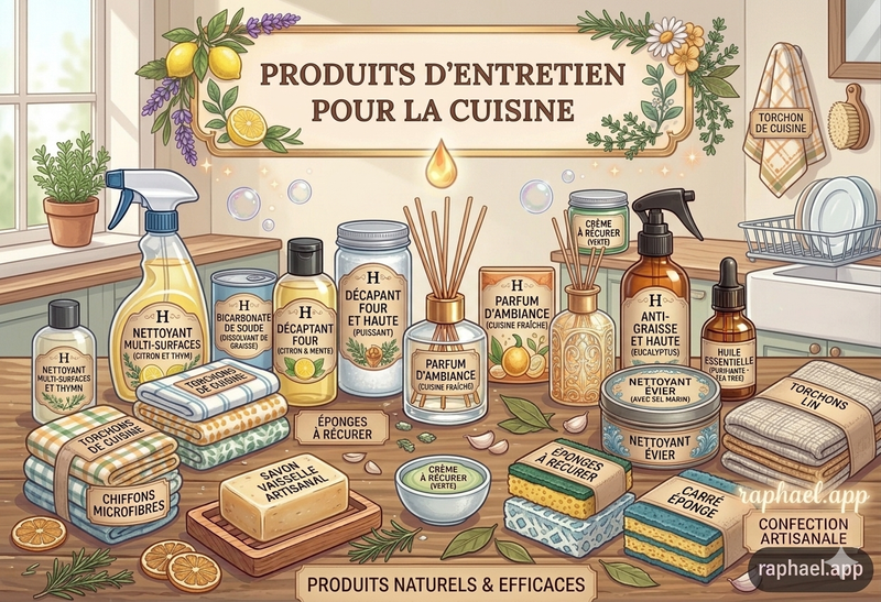 Produits nettoyants Cuisine