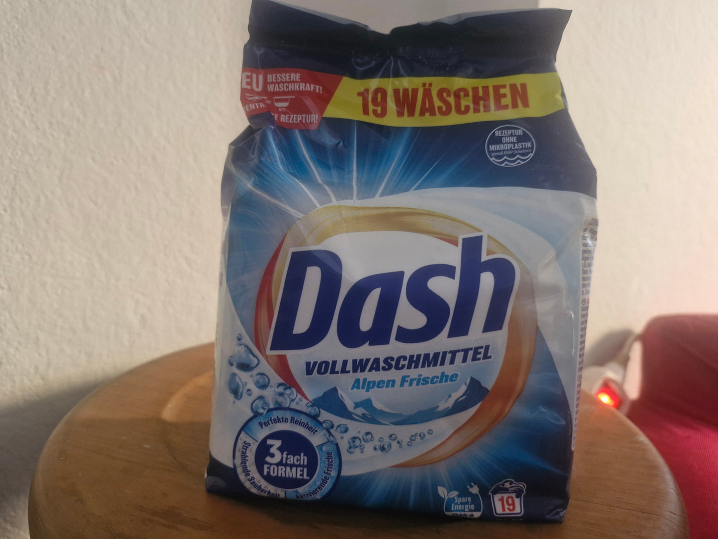 Poudre lessive Dash fraîche 19 lavages