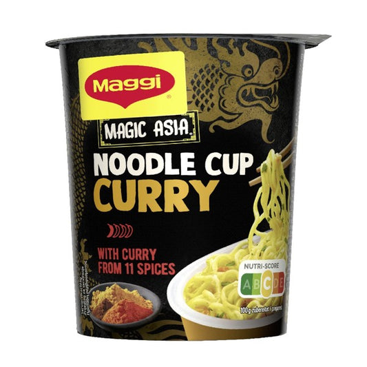 Maggi Curry Tasse de Nouilles – Sachet 63g