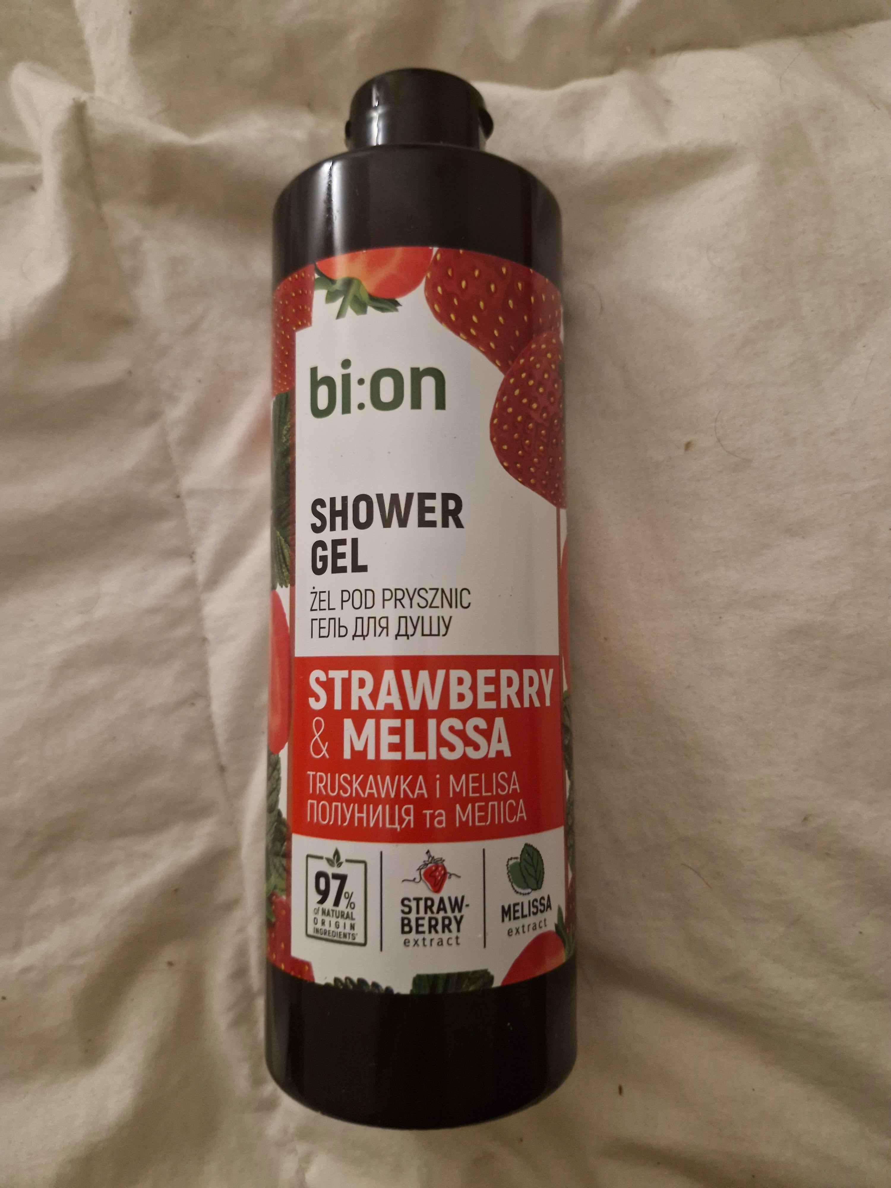 Mousse crémeuse Bio Naturelle à la fraise 473 ml