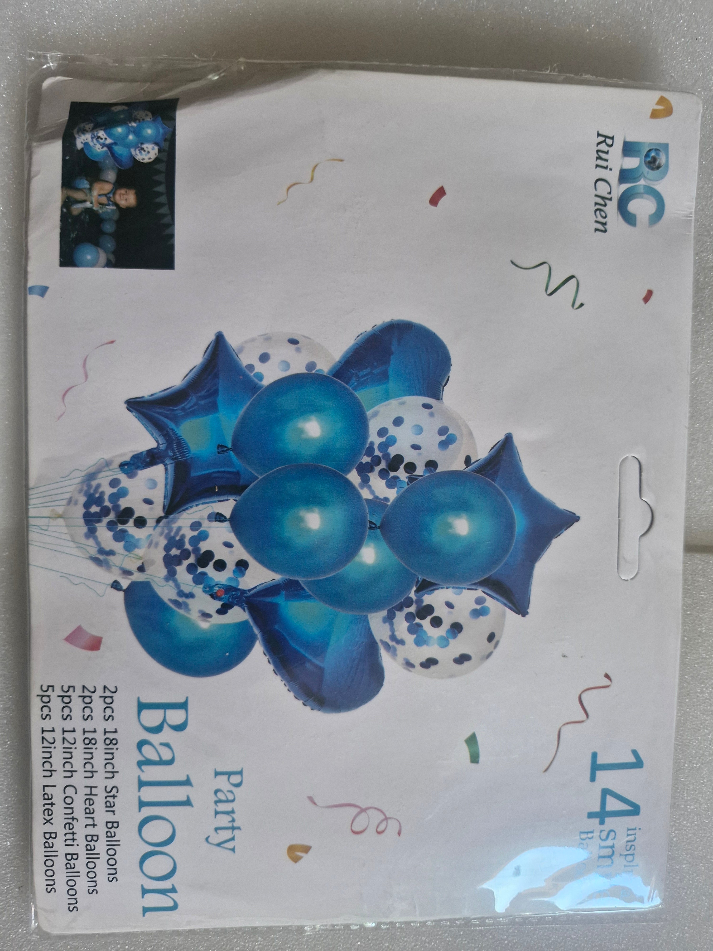 Ensemble de fête ballons 14 pcs