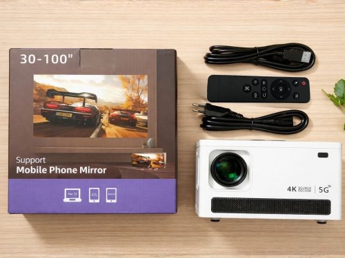 Vidéoprojecteur x6 4K Android TV 11.0 Wi-Fi