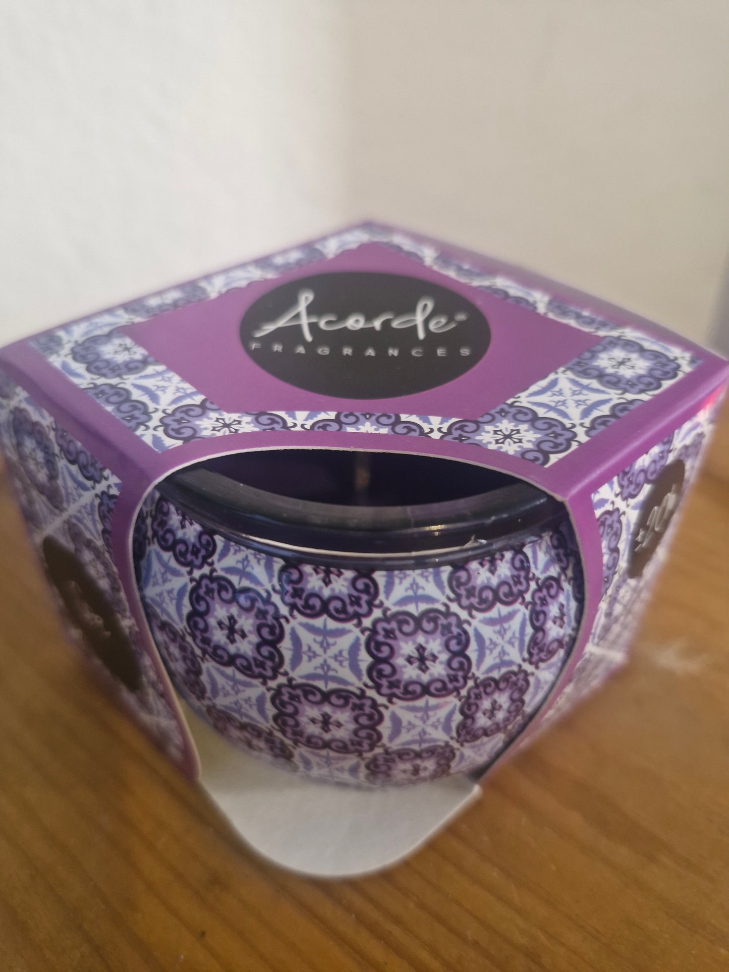 Bougie parfumée en pot de verre