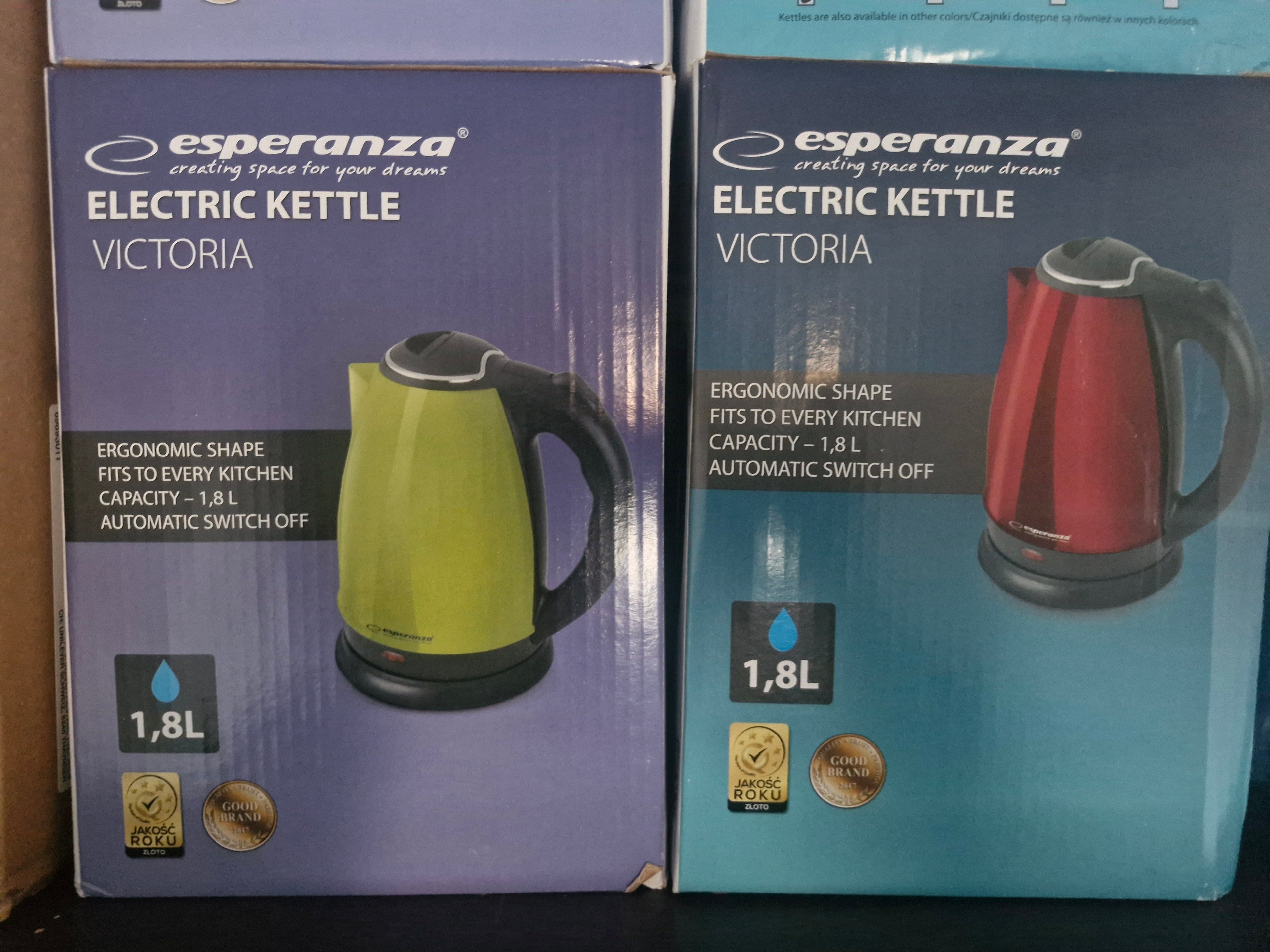 Bouilloire électrique Victoria 1,8 litre