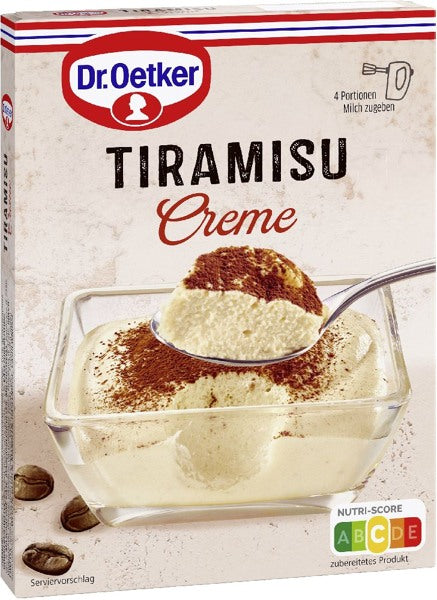 Dr. Oetker Crème Tiramisu – Sachet 70g